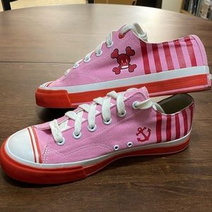 Paul Frank Pro Keds Pink Skurvy Skull Sneakers